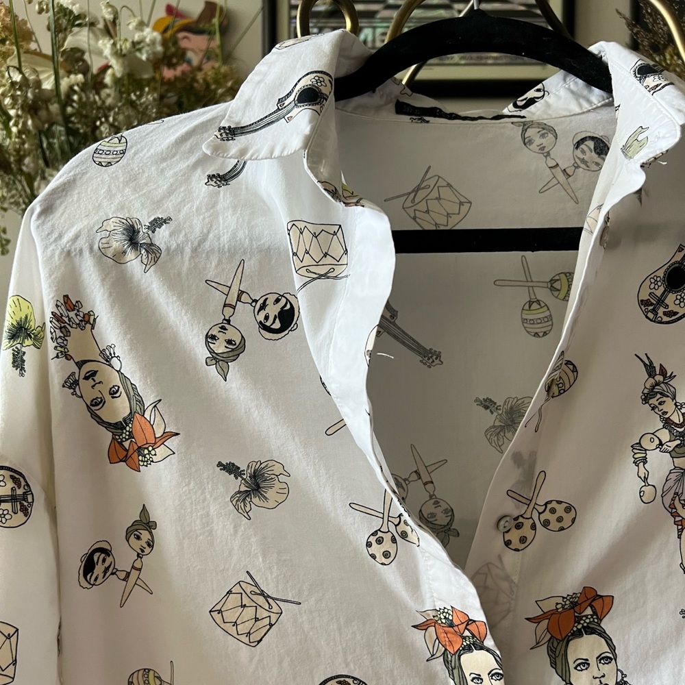 Zara Basics All Over Print - image 2